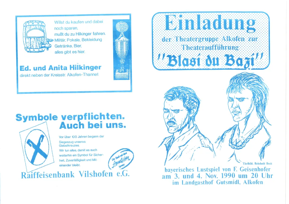 Blasi du Bazi – Flyer