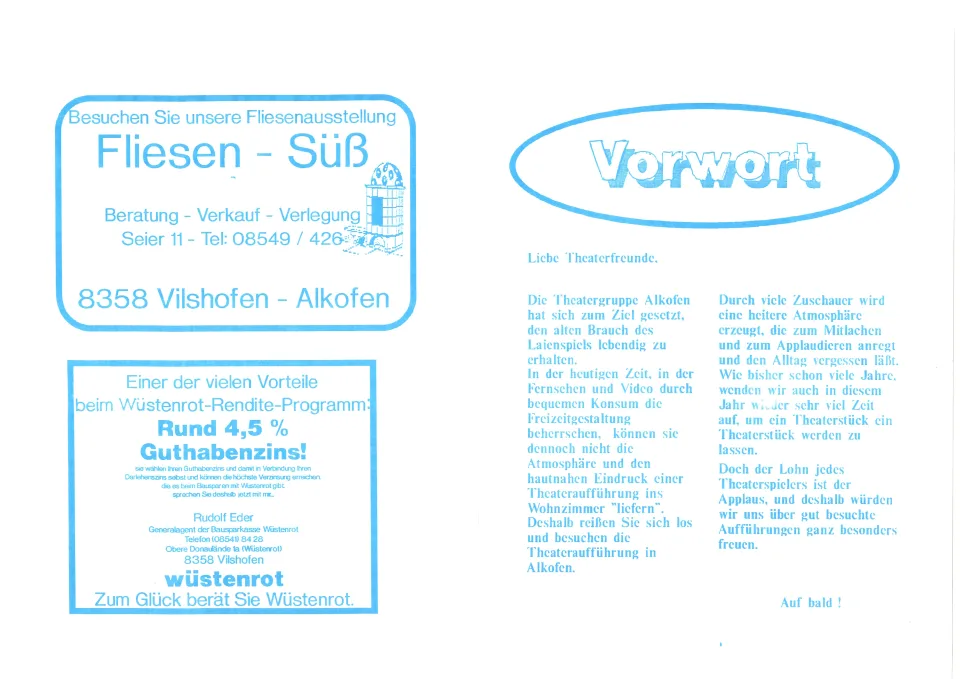 Blasi du Bazi – Flyer