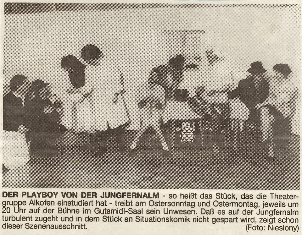 Der Playboy von der Jungfernalm – Zeitungsbericht