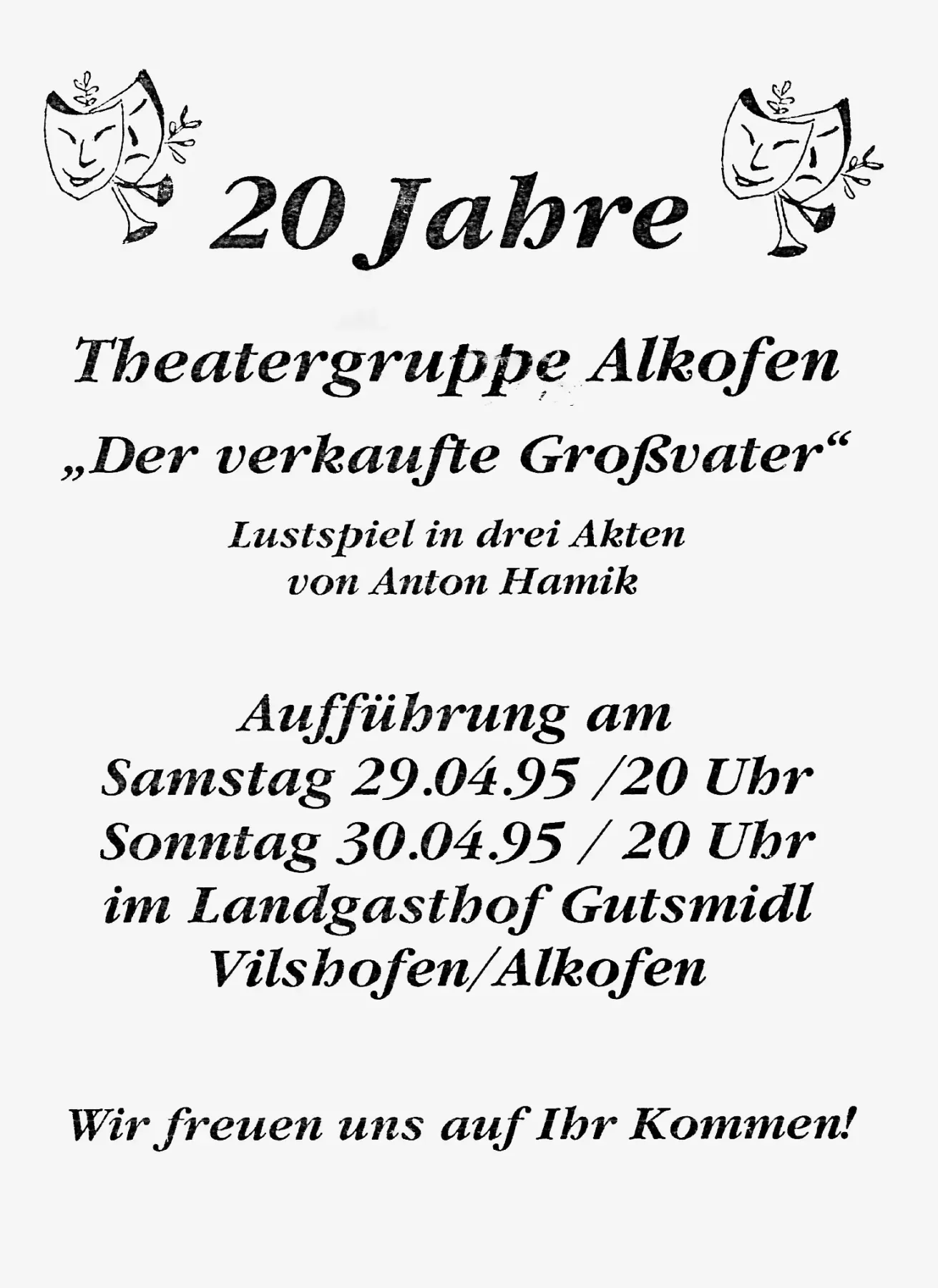Plakat zu Der verkaufte Großvater