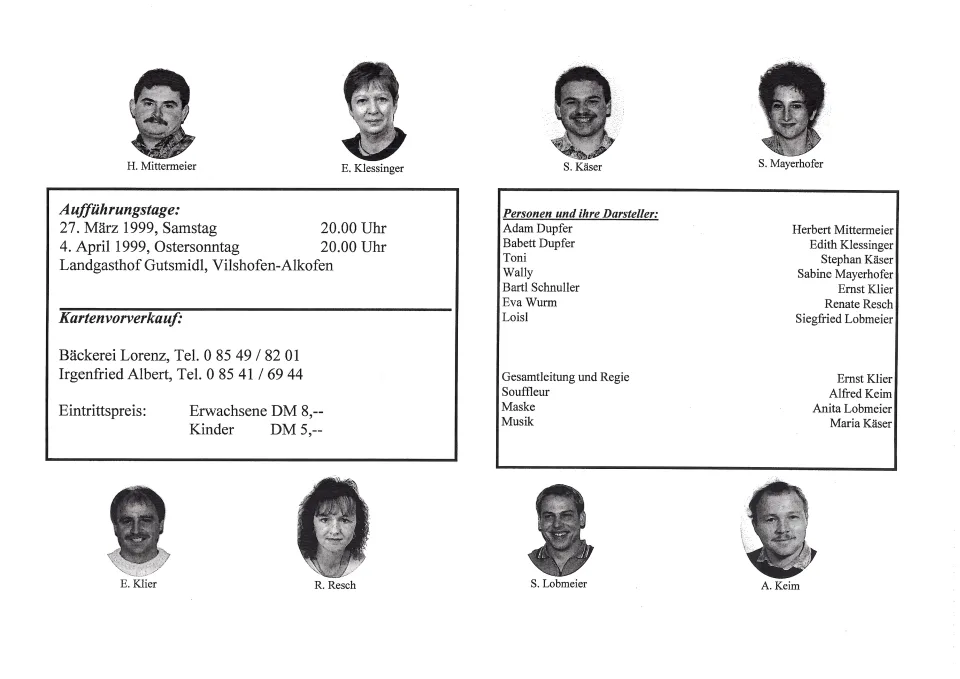Adams letztes Abenteuer – Flyer
