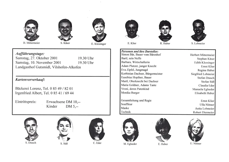 Der Liebesroboter – Flyer