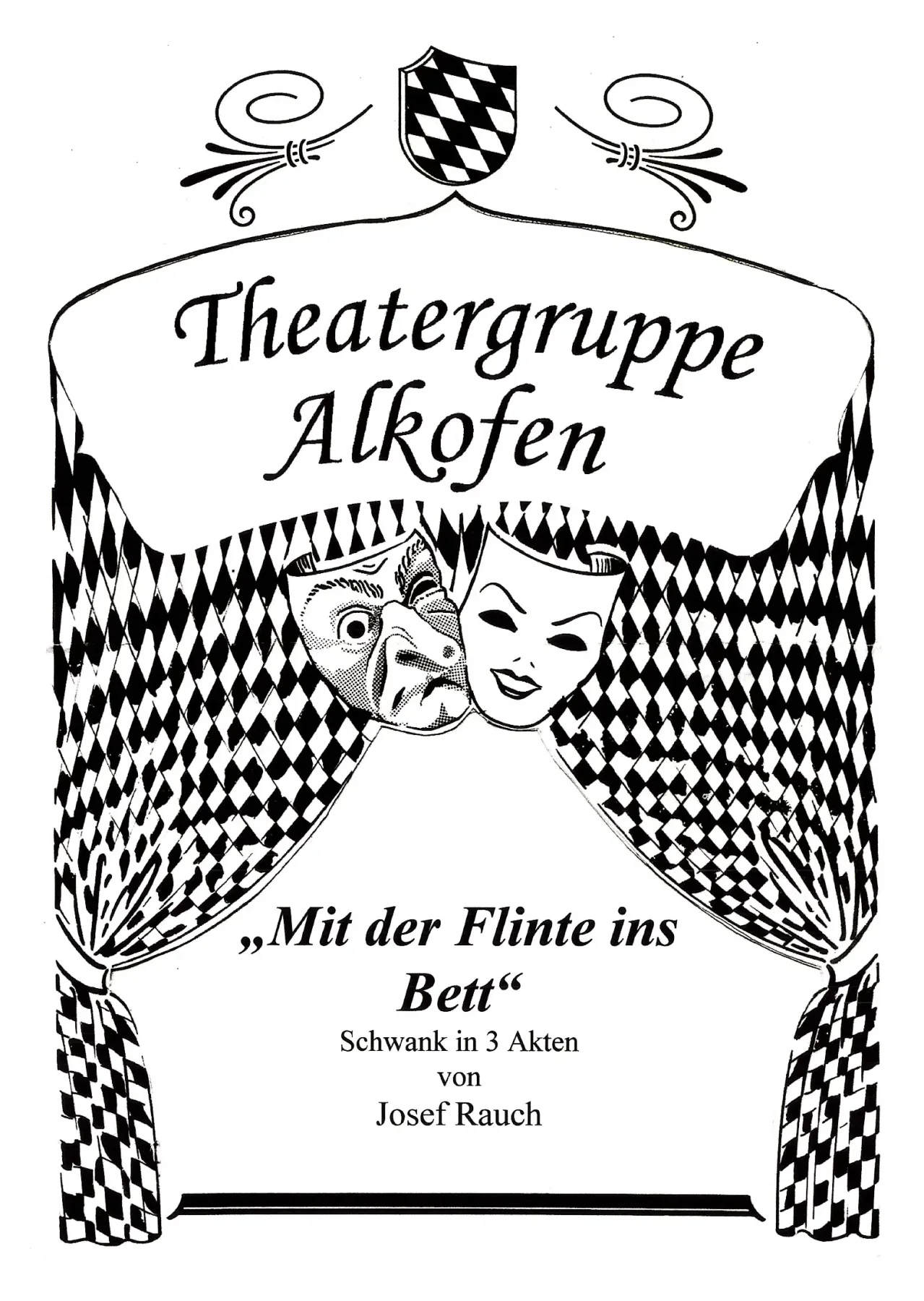 Plakat zu Mit der Flinte ins Bett