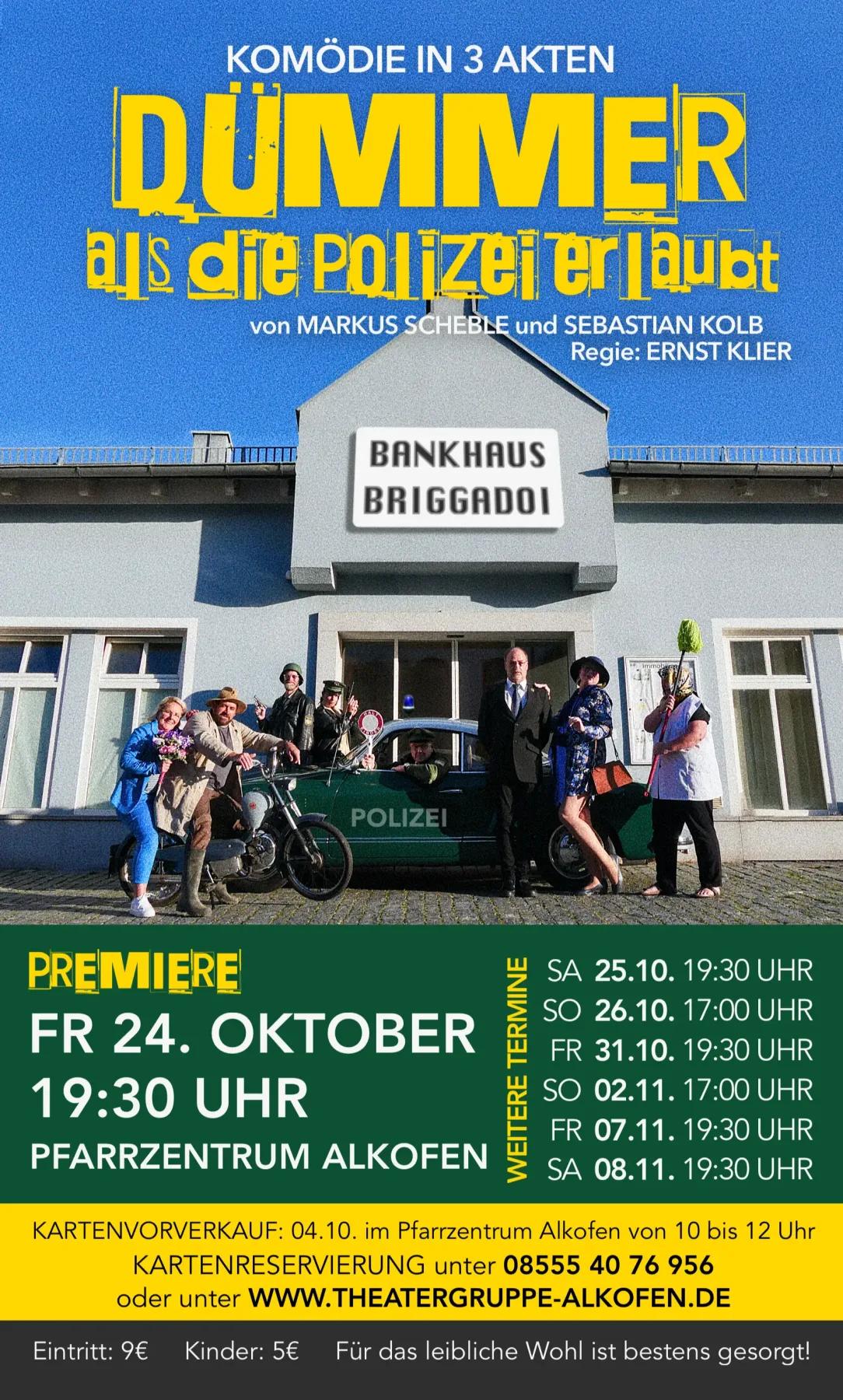 Plakat zu Dümmer als die Polizei erlaubt